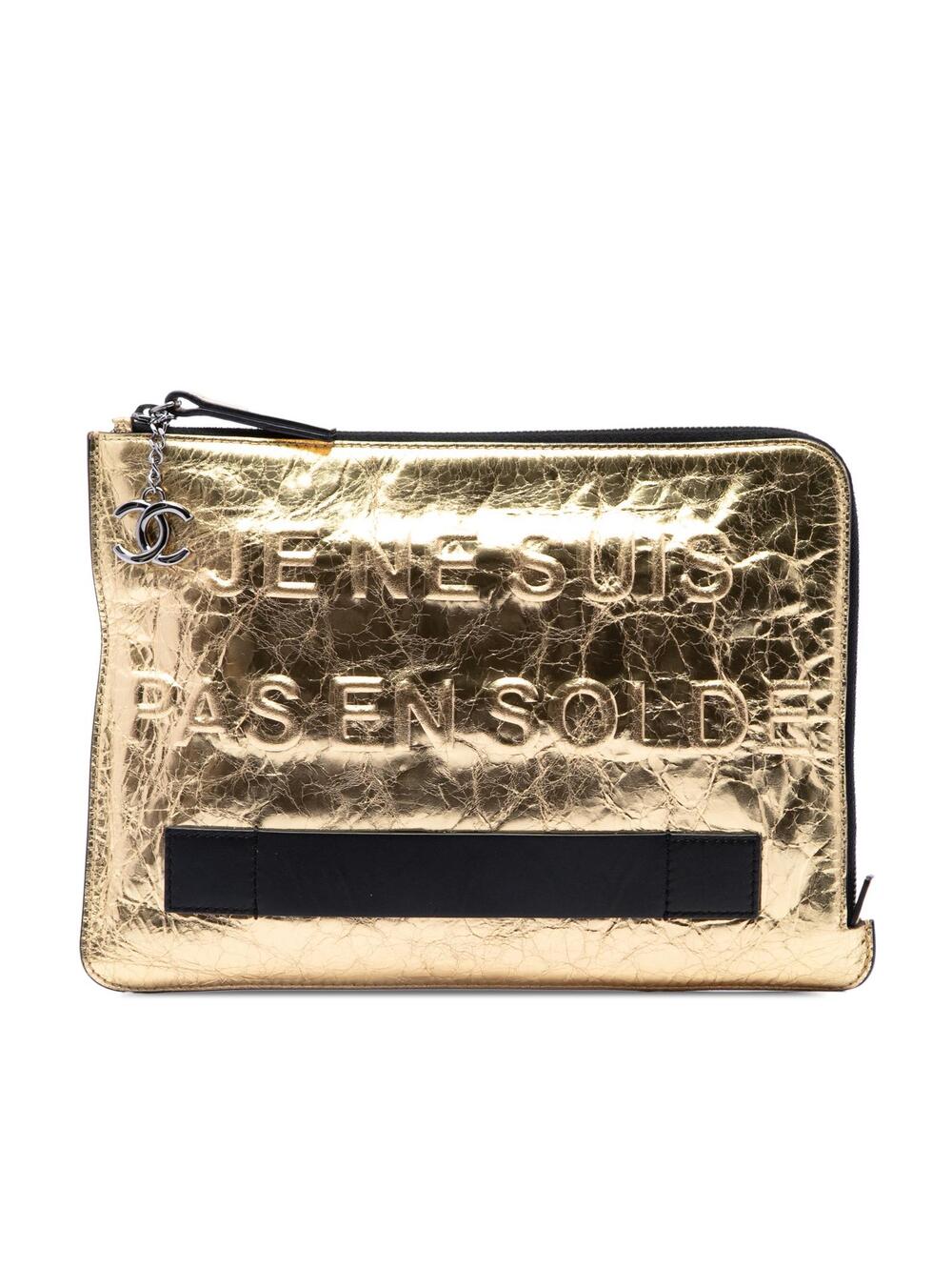 Chanel Metallic Lambskin Je Ne Suis Pas #362638C92B